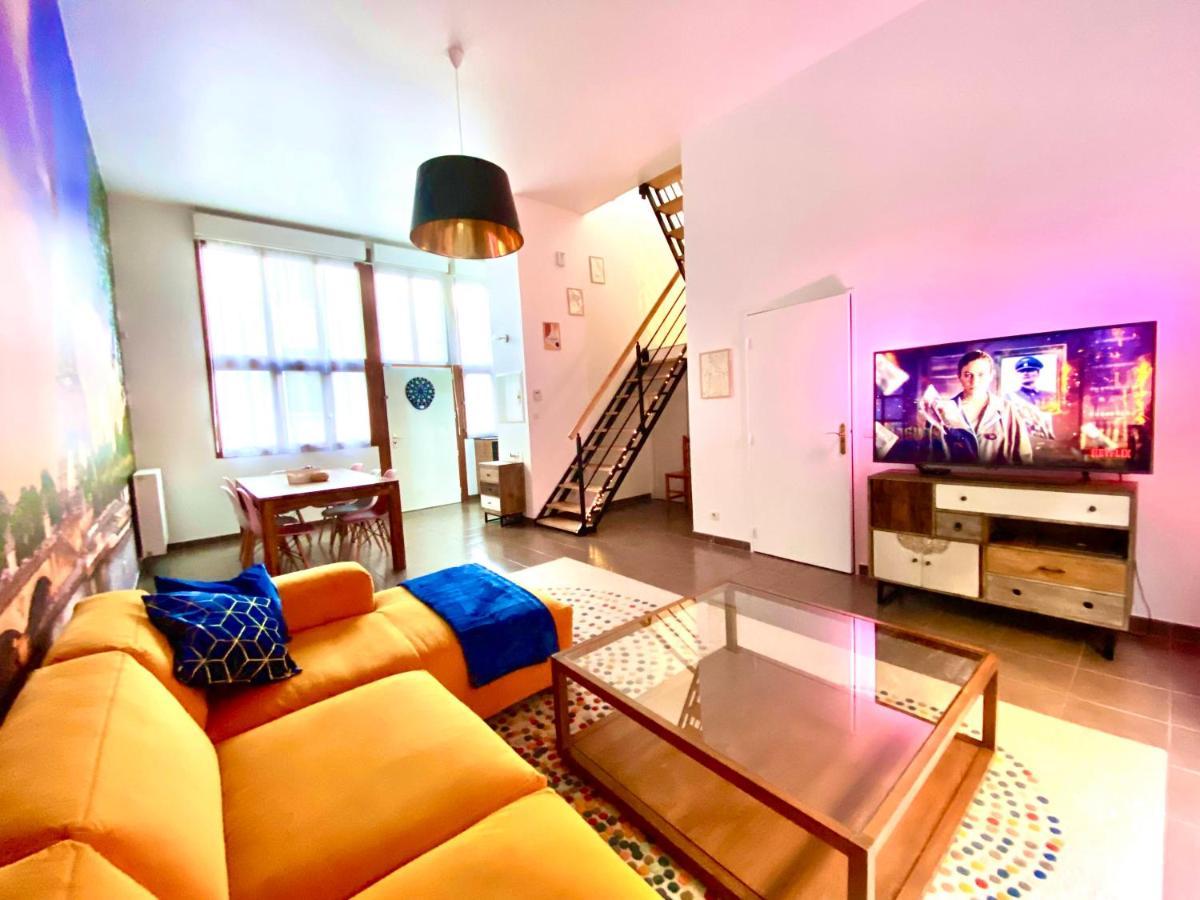 Magnifique Villa Avec Jacuzzi Au Pied Du Stade Saint-Denis  Exterior foto